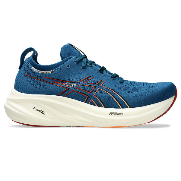 Asics Gel Nimbus 26 Rich Navy Faded Orange SportSA