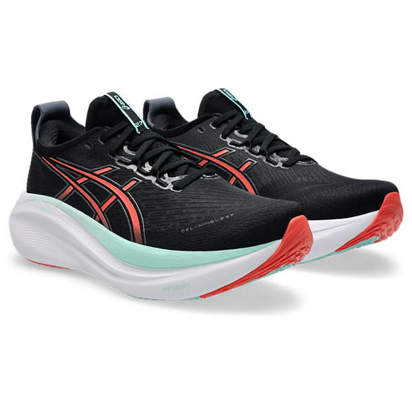 Asics Gel Nimbus 27 Black/Coral Reef