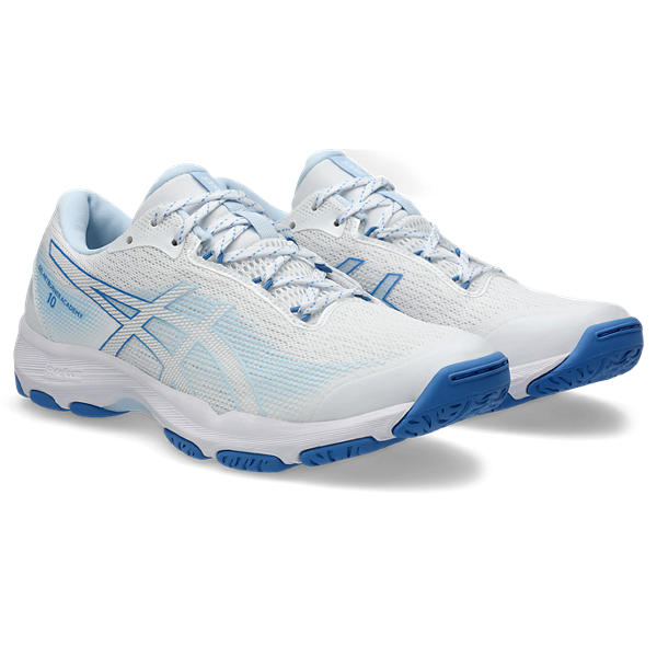 Asics Gel Netburner Academy 10 White/Light Blue