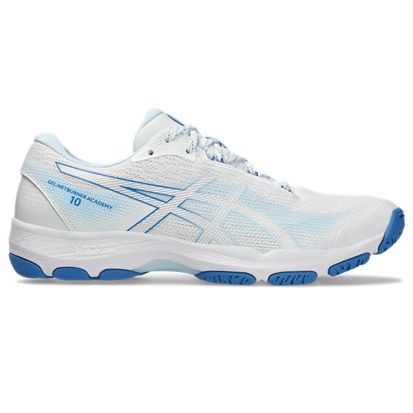 Asics Gel Netburner Academy 10 White/Light Blue