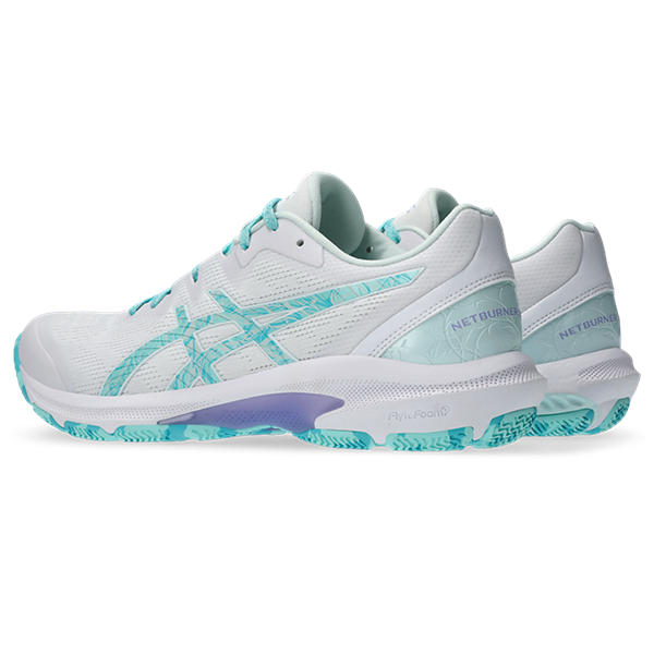 Asics Gel Netburner Shield FF White/Illuminate Mint