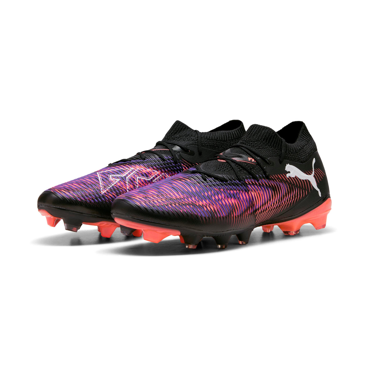 Puma Future 8 Match FG/AG Black Glowing Red