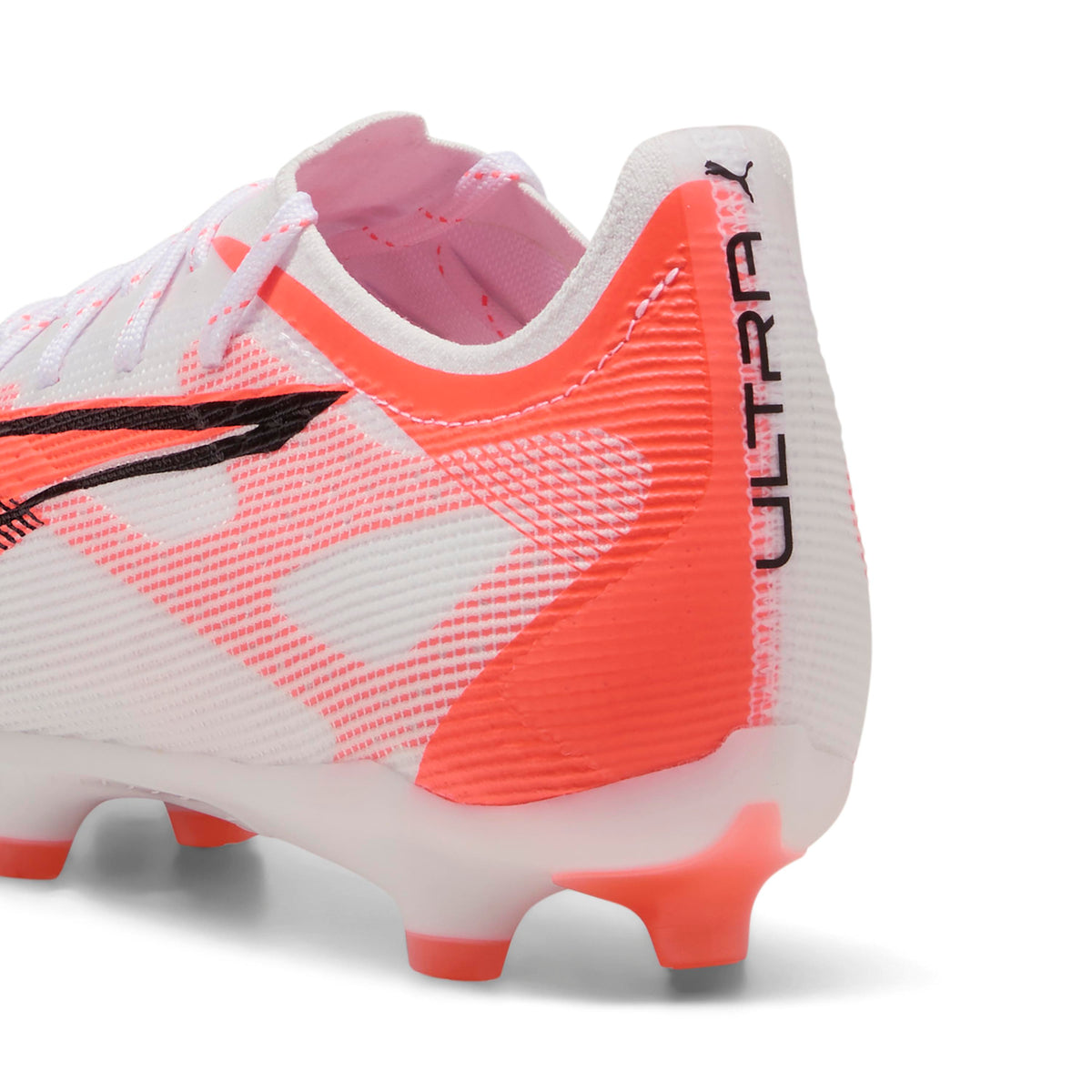 Puma Ultra 5 PRO FG/AG White Glowing Red