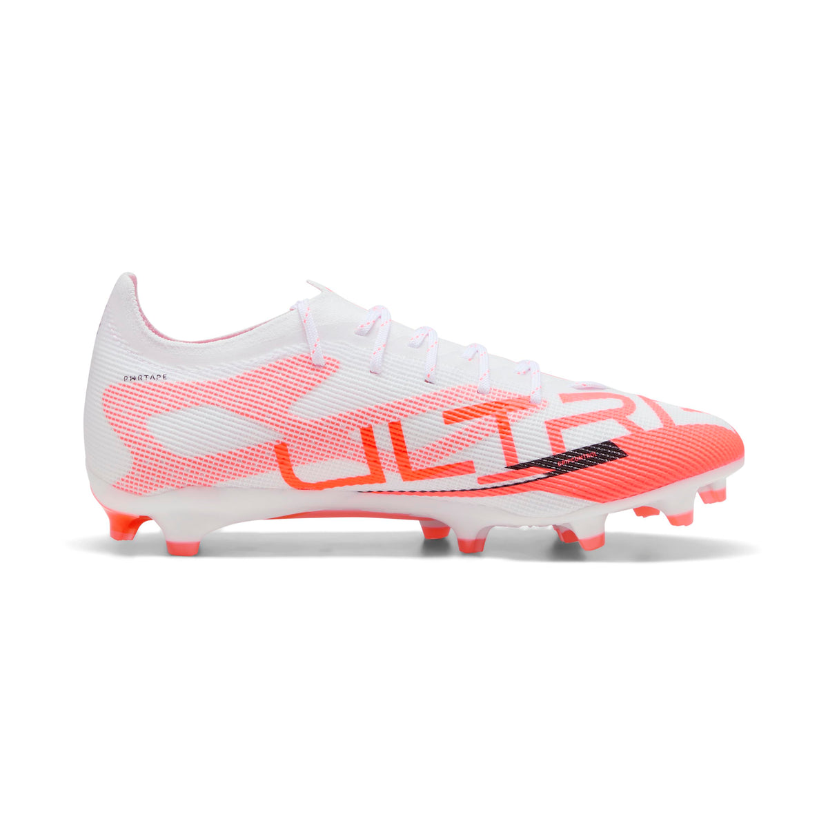 Puma Ultra 5 PRO FG/AG White Glowing Red