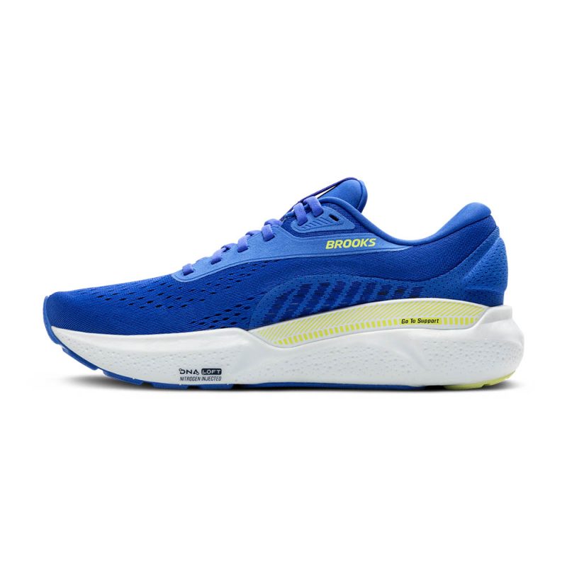 Brooks Adrenaline GTS 24 Cobalt/Neo Yellow 2e