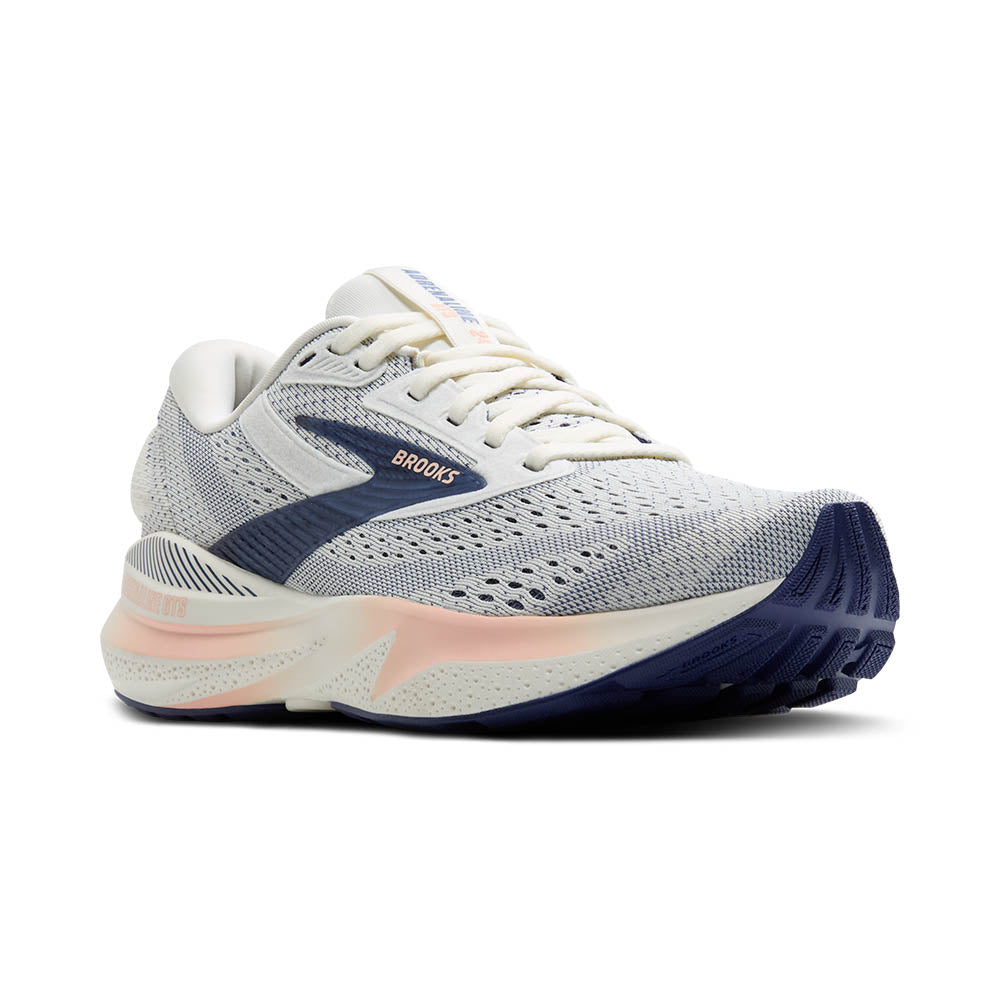 Brooks Adrenaline GTS 24 Grey/Blue Ribbon Wide