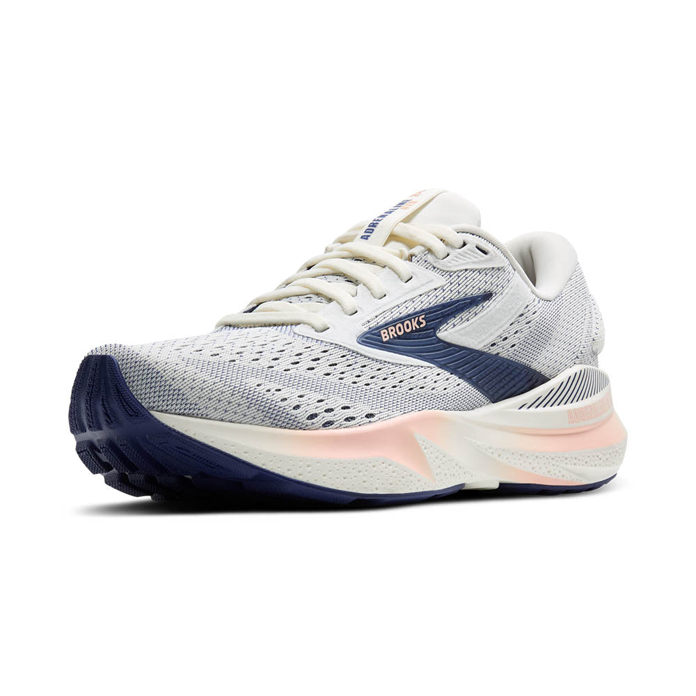 Brooks Adrenaline GTS 24 Grey/Blue Ribbon Wide