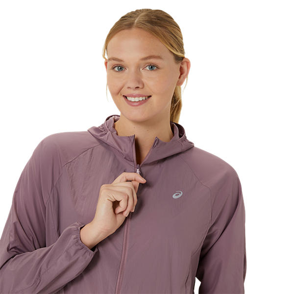 Asics Road Packable Jacket Dusty Mauve