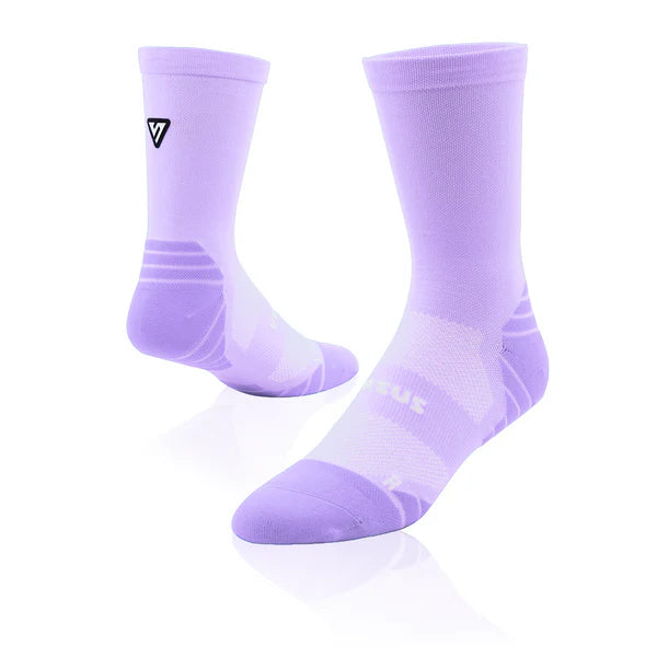 Versus Classic Lilac Active Crew Tab Socks