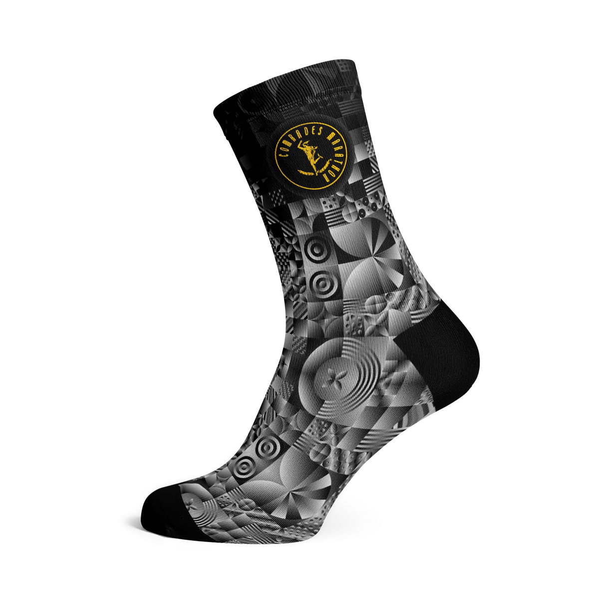 Sox Comrades Marathon Silver Crew Sock