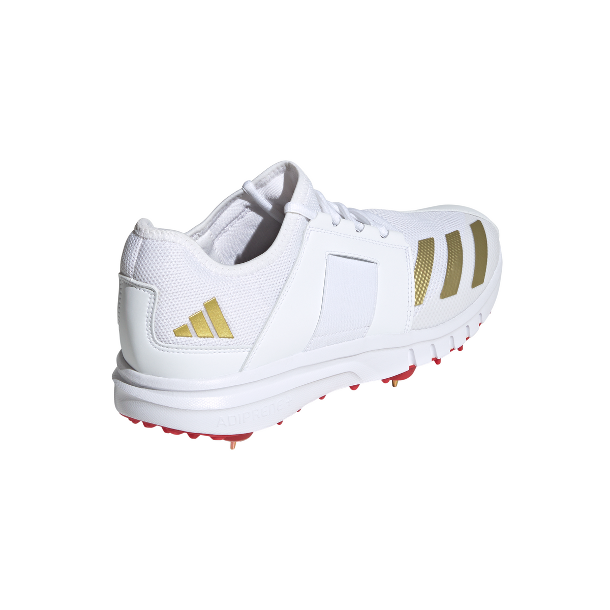 Adidas Howzat Spike 20 Cloud White / Gold Metallic / Pure Ruby