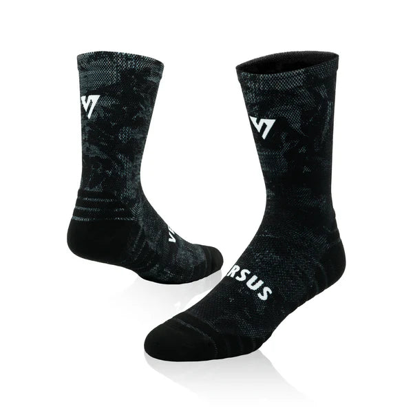 Versus Black Viper Active Crew Socks