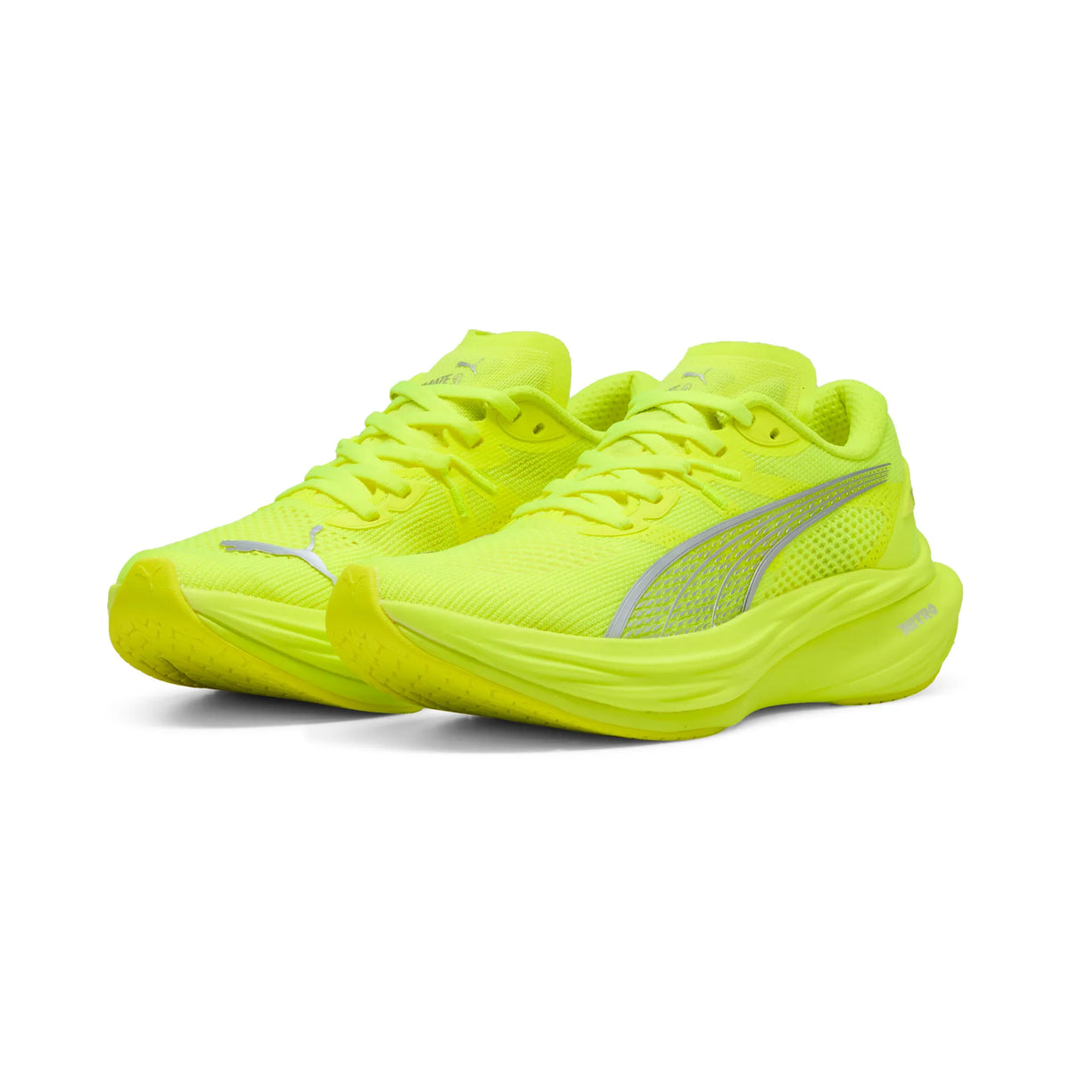 Puma Deviate NITRO 3 Yellow Alert- Silver Women