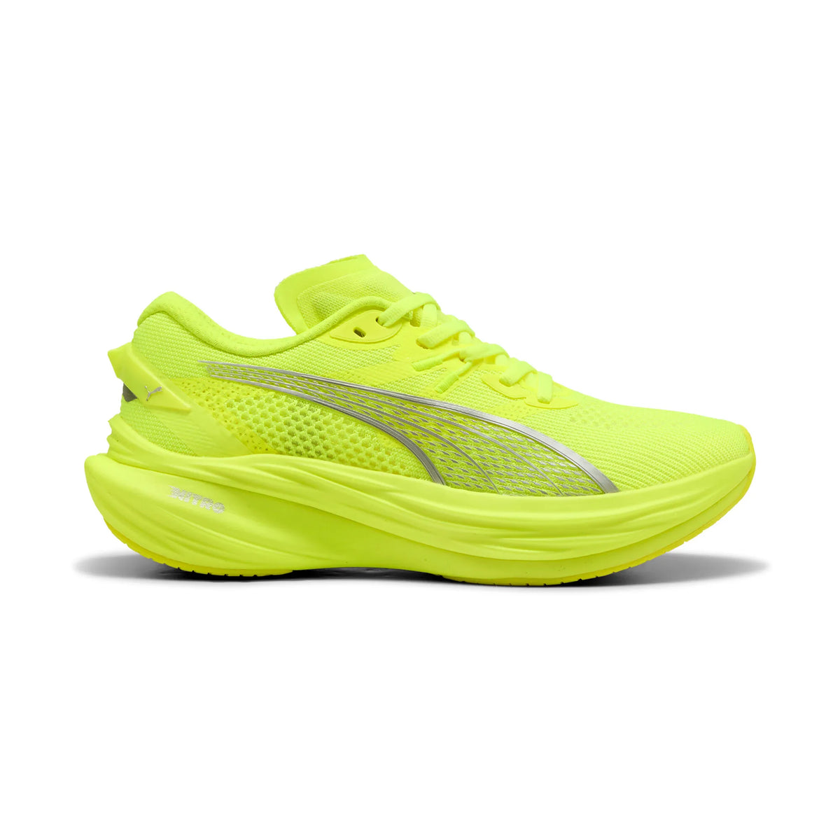 Puma Deviate NITRO 3 Yellow Alert- Silver Women