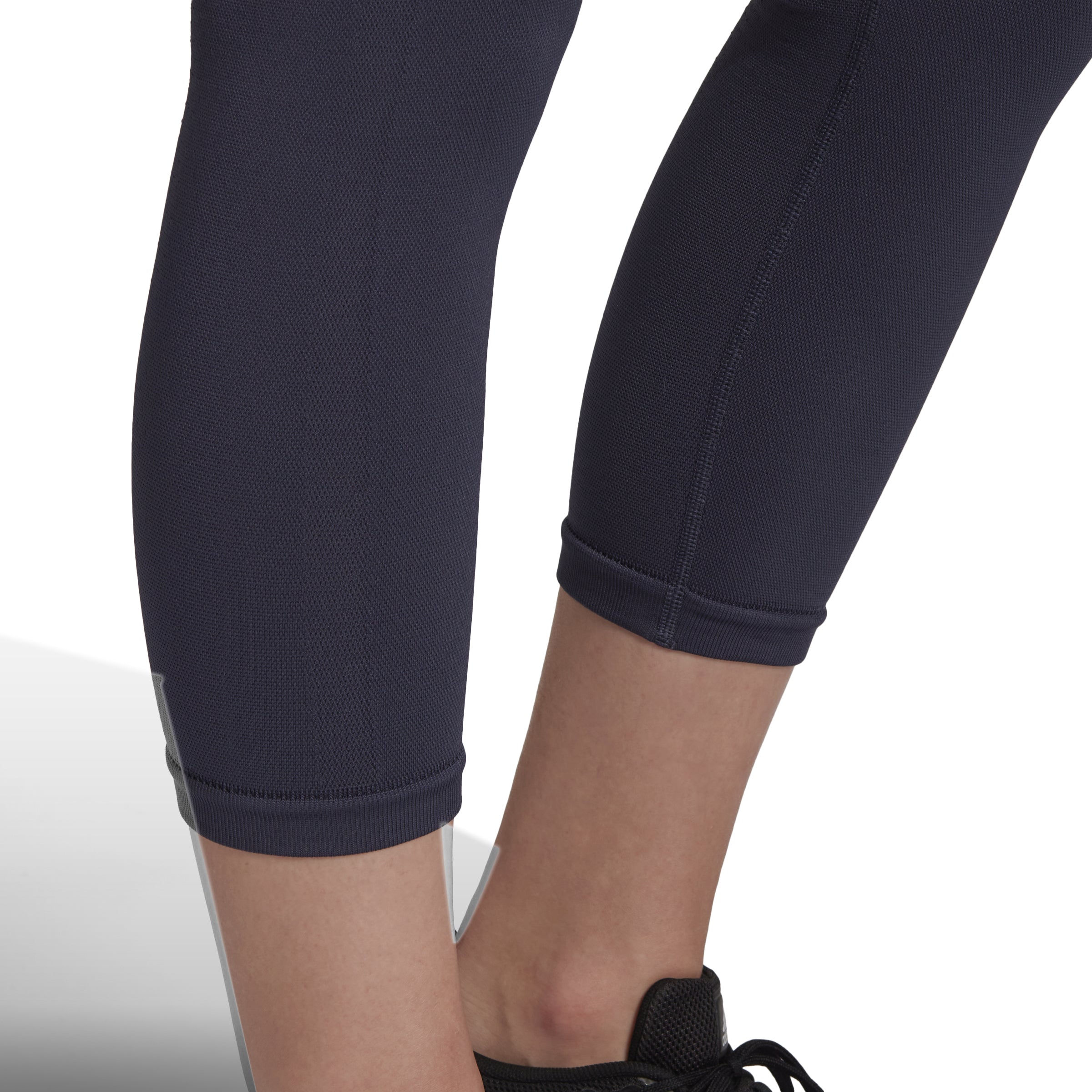adidas Training Aeroknit seamless leggings in grey